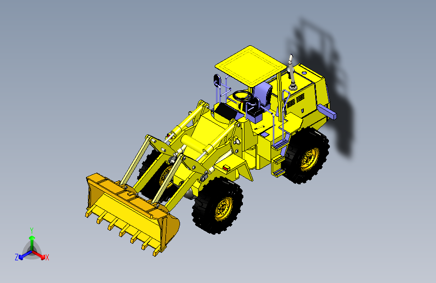 Y4705-铲车+++Wheal+Loader+-8+SW