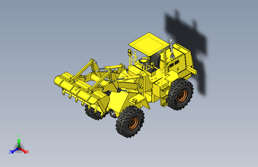 Y4707-铲车+++wheel+loader+-6+SW