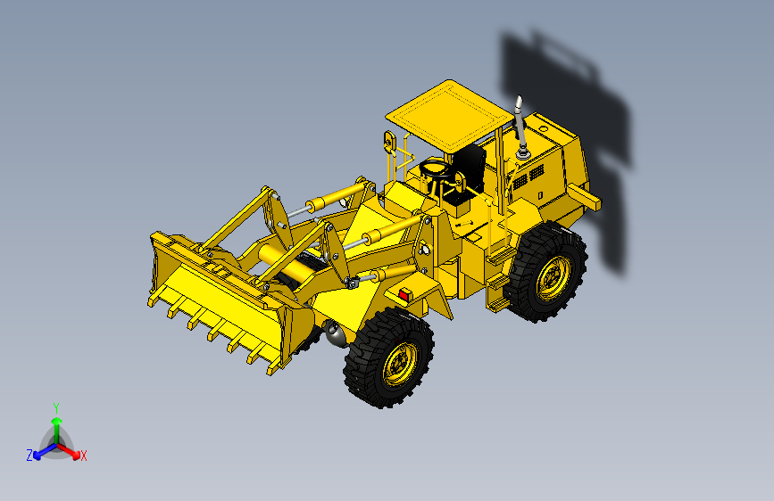 Y4713-铲车+++wheel+loader+55+SW