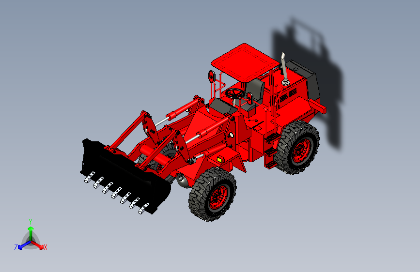 Y4717-铲车+++wheel+loader-32+SW