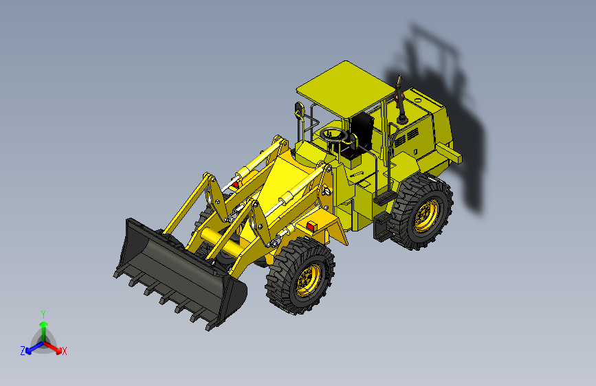 Y4720-铲车+++wheel+loader-49+IGS