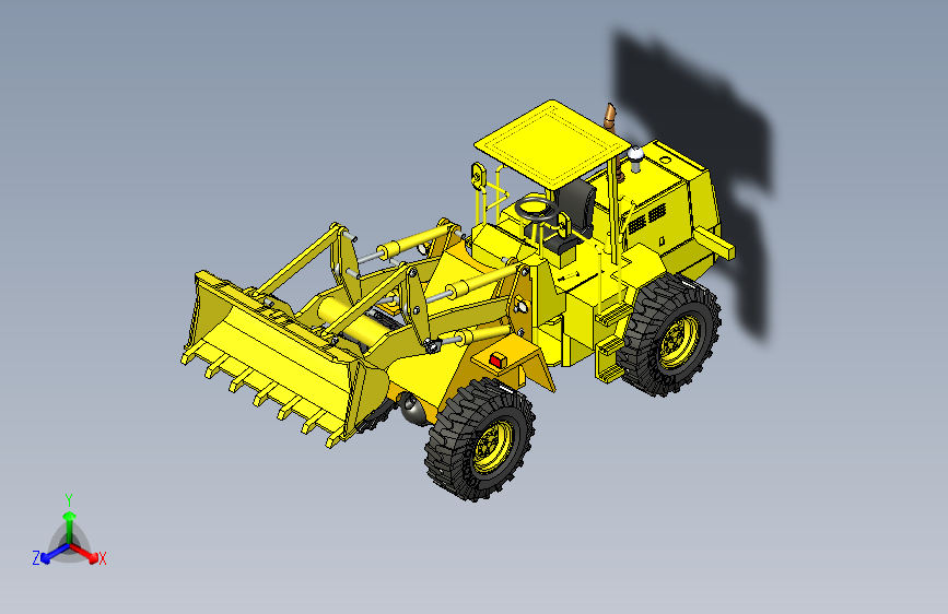 Y4722-铲车+++wheel-loader-13+SW