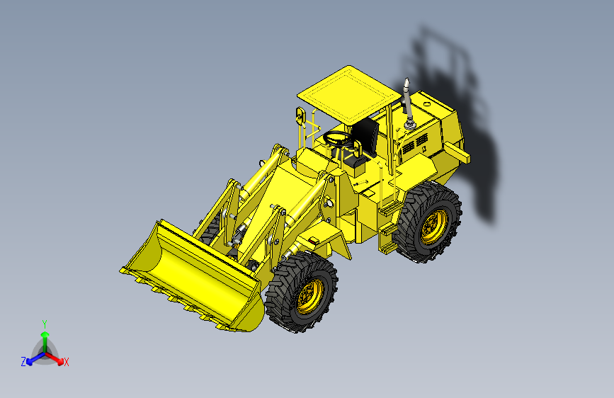 Y4723-铲车+++wheel-loader-16+SW