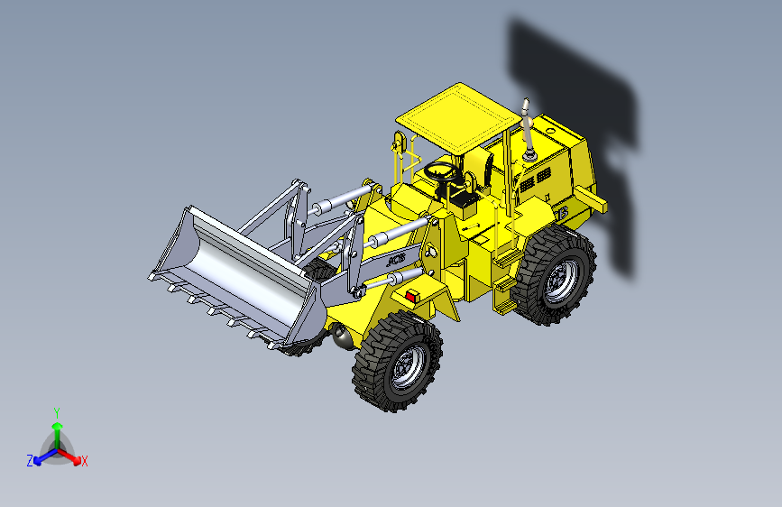 Y4727-铲车+++wheel-loader-53+SW
