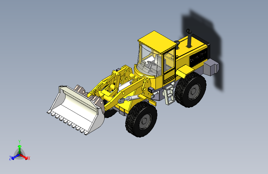 Y4729-铲车+++back-hoe-loader+SW+IGS