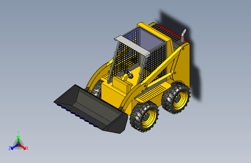 Y4730-铲车+++boadcat-loader+SW