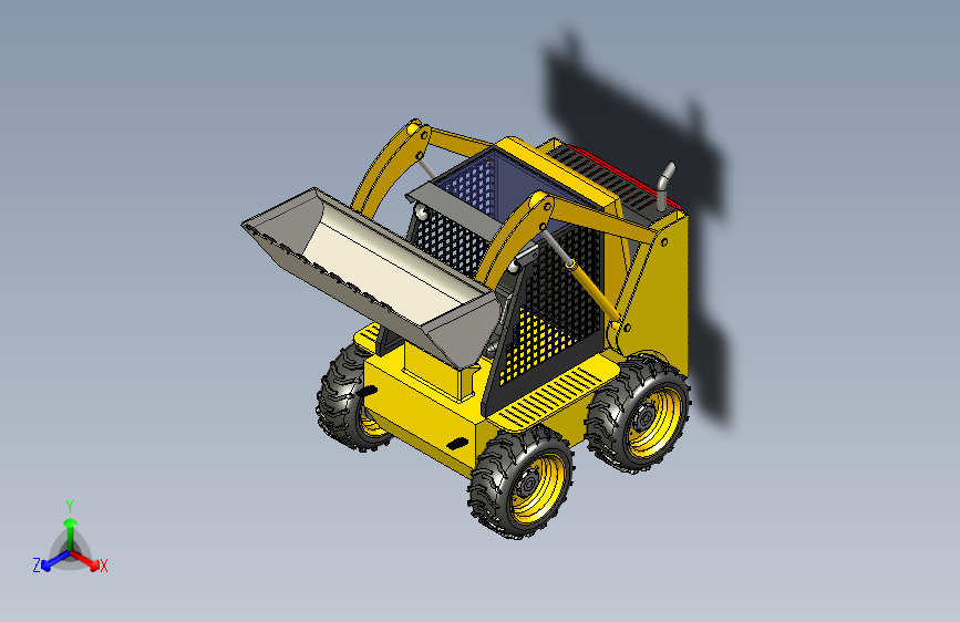 Y4733-铲车+++bobcat+SW