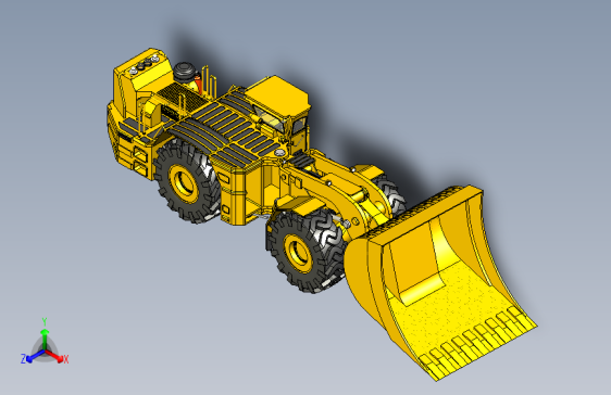 Y4741-铲车+++Caterpillar_r3000+SW+STP