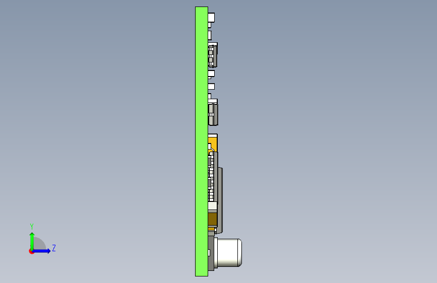 Y4773-电路板+主板+codatex-leser-9_1-em-ttl-1+1+STP+SW 左侧视图