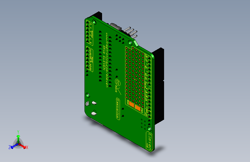 Y4794-电路板+主板+freetronics-eleven-an-improved-arduino-uno-1+1+STP+IGS