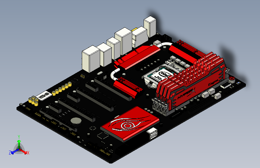 Y4799-电路板+主板+gigabyte-ga-z97x-gaming-gt-lga1150-atx-motherboard+inventor+STP