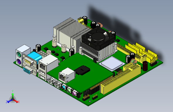 Y4807-电路板+主板+Intel+Mini+ATX+Motherboard+SW+STP