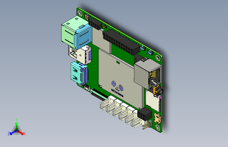Y4809-电路板+主板+lattepanda-win10-develop-board+SW+STP