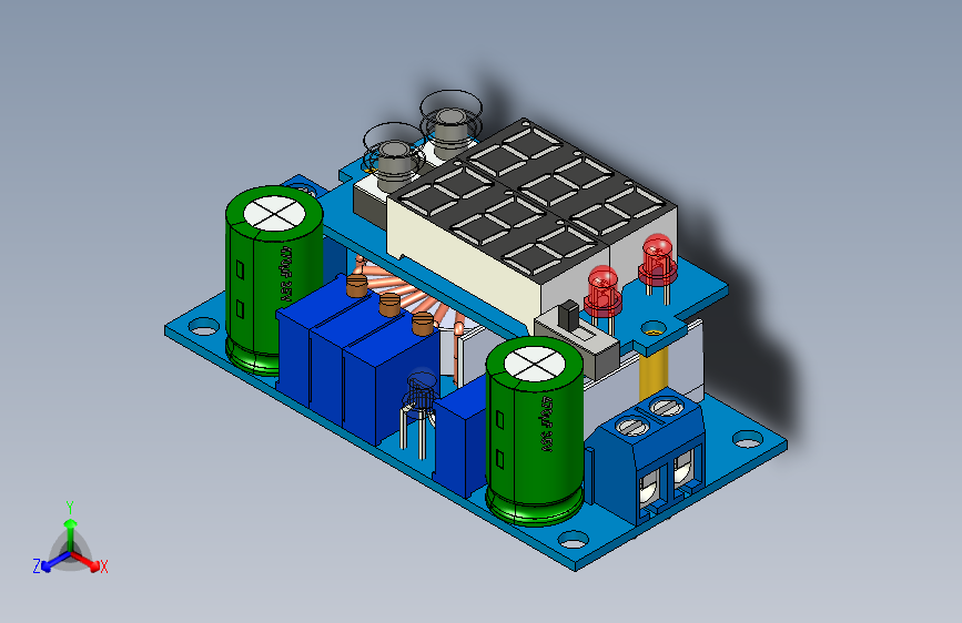 Y4823-电路板+主板+mppt-5a-solar-controller-dc+SW+STP