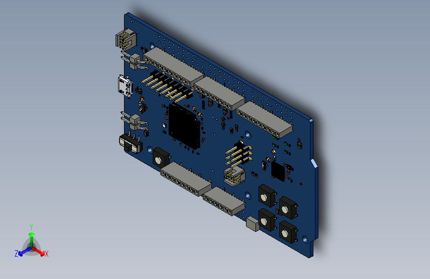 Y4830-电路板+主板+nordic-semiconductor-nrf528xx-bluetooth-5-0-prototyping-development-kit+STP