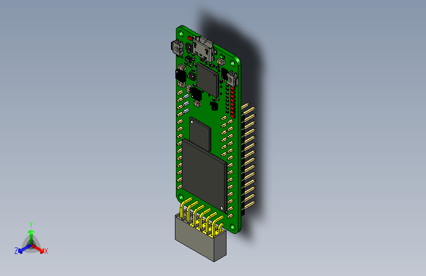 Y4866-电路板+主板+trenz-microchip-smartfusion2-fpga-module-1+STP