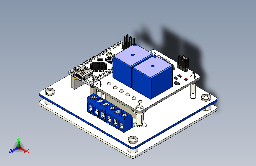 Y4882-电路板+主板+arduino-mini-shield+IGS