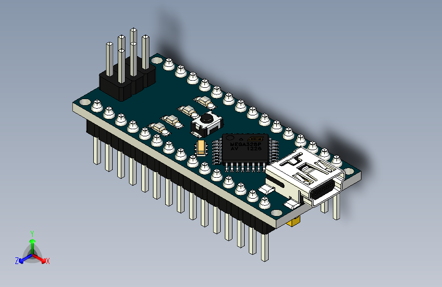 Y4883-电路板+主板+arduino-nano+SW+STP+IGS