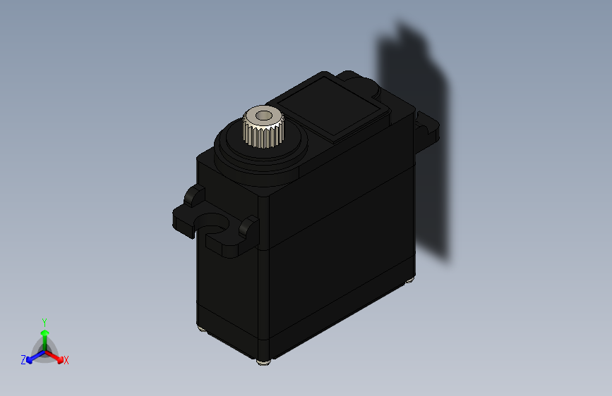 Y4895-舵机++hitec_hs-85mg+SW+IGS+STL