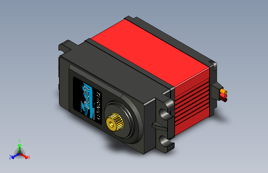 Y4913-舵机++metal-gear-digital-servo-tgy-1270hv+SW+IGS