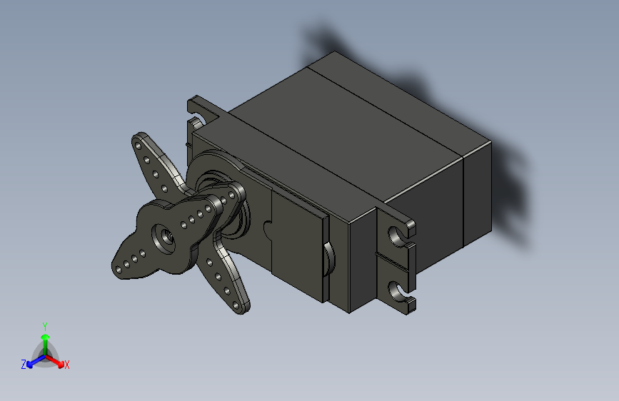 Y4914-舵机++metal-gear-high-torque-servo-motor+SW