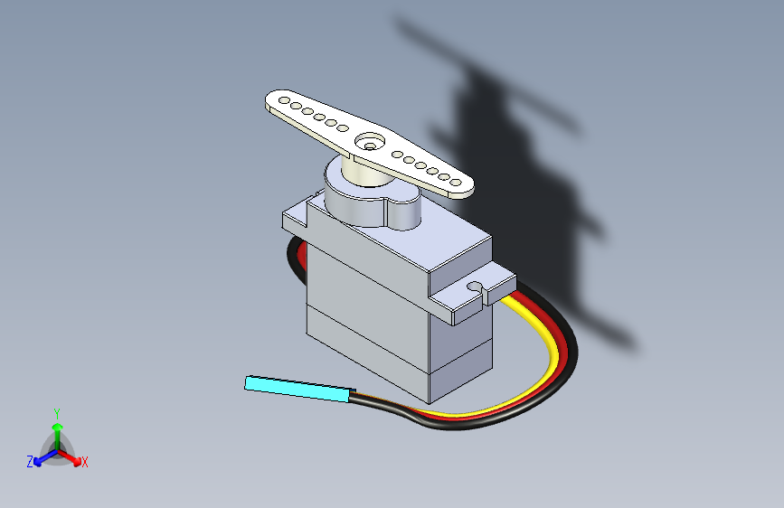 Y4920-舵机++micro-servo-9g+SW+STP+STL