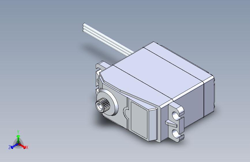Y4942-舵机++DS3225MG+Servo+25Kg+4.8-6.8V+SW+STP+IGS