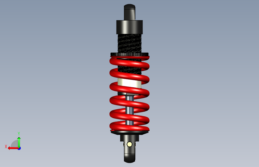 Y4956-减震器+++manitou_shock+SW+STL 背面视图