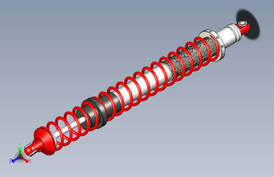 Y4960-减震器+++off-road-shock-absorber+SW+STL
