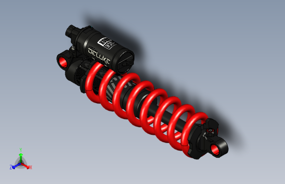 Y4972-减震器+++RockShox+Super+Deluxe+Coil+Ultimate+INVENTOR+STP+F3D