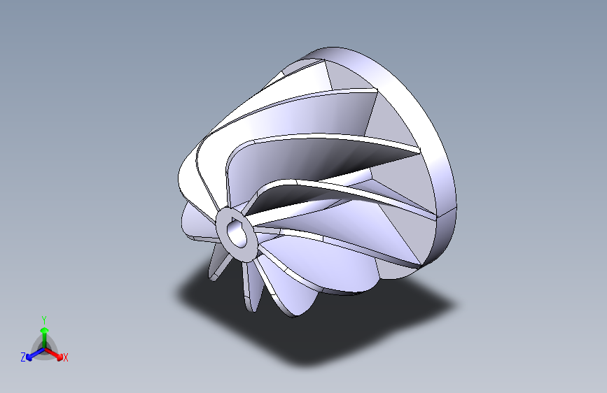 G00034-3D+叶轮建模
