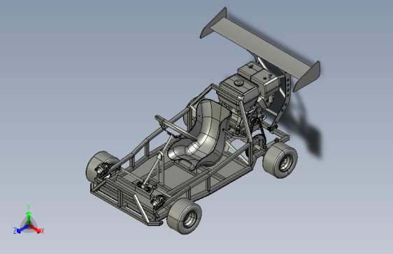 G00286-发动机驱动的卡丁车
