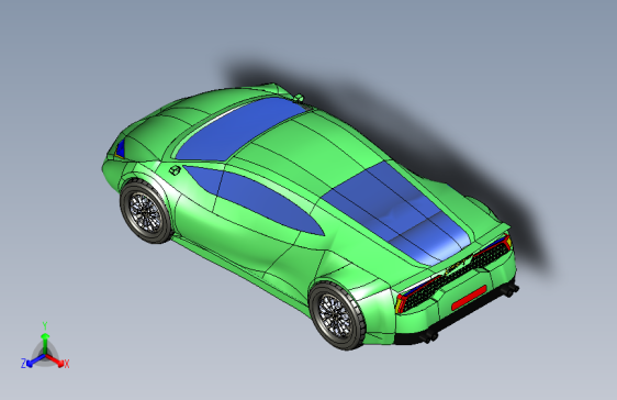 G00415-兰博基尼+Huracán+3D+模型