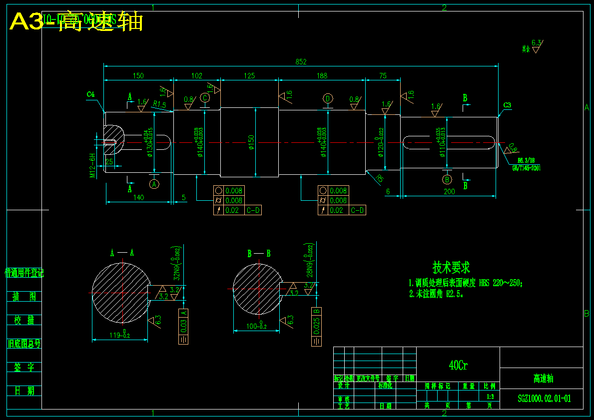 SGZ1000/2×700型刮板输送机设计【含9张CAD图纸】