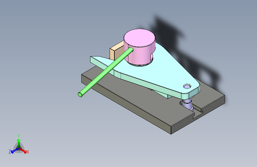 030-快速夹具-固定装置 - 592 步行带夹  STEP  STL