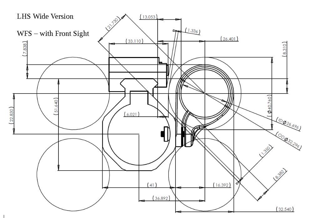 035-玩具枪-KeyMod手电筒支架  STEP  STL