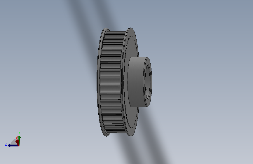 5M20 5M30 50M40 同步轮3D
