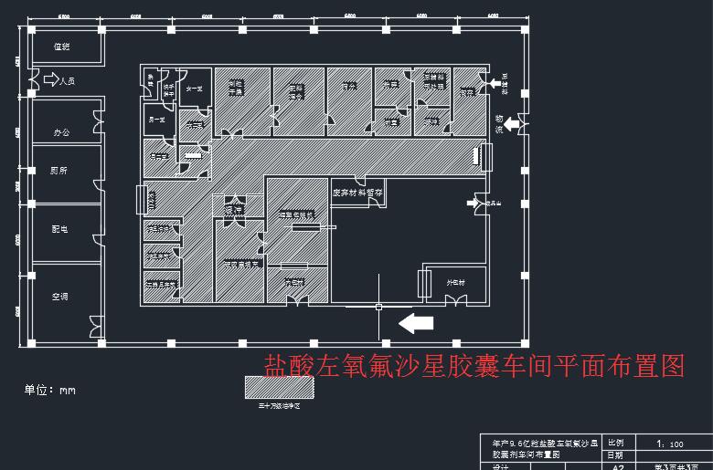 年产8000万盒盐酸左氧氟沙星胶囊制药工艺设计