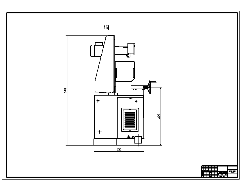 M7130平面磨床主轴系统改造设计含8张CAD图