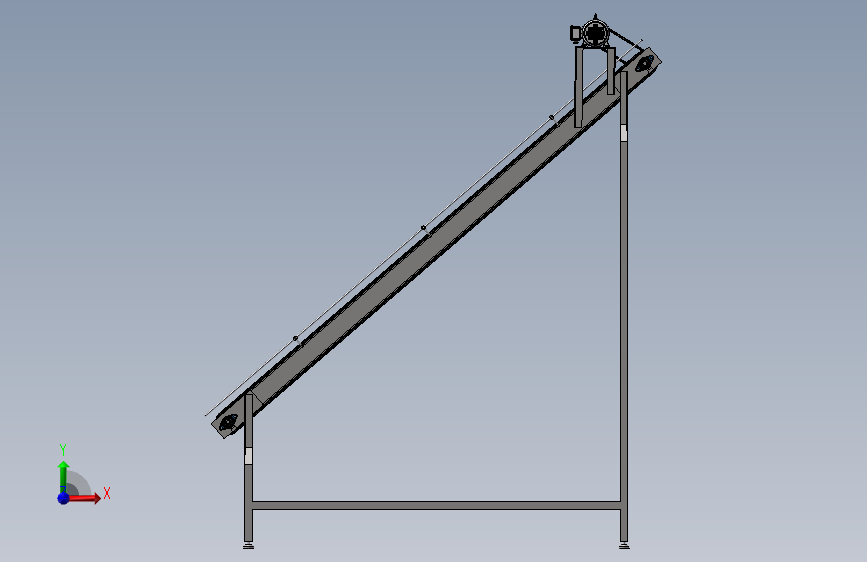 2900L+X+2400H1+X+600H2倾斜罐式输送机