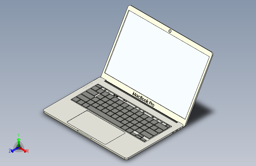 Y5034-笔记本+电脑+macbook-pro-15+SW+STP+STL