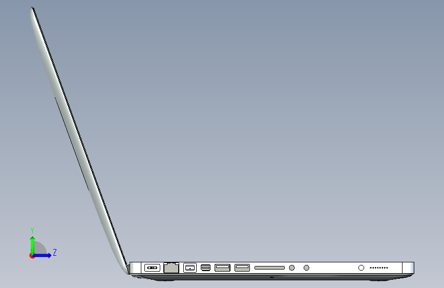 Y5035-笔记本+电脑+macbook-pro-15-inch-late-2011+SW 左侧视图