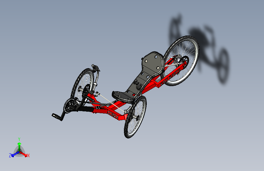 Y5095-自行车+cobra-recumbent-bike+SW