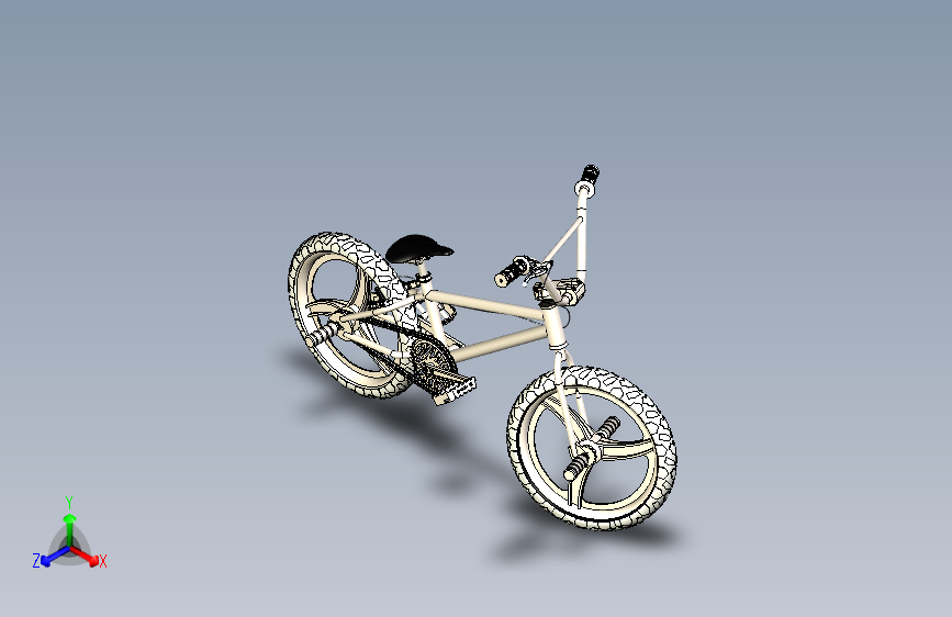 Y5111-自行车+hurricane-bmx-pro+SW+CATIA+STP+IGS+X_T