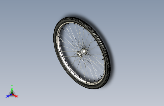 Y5151-自行车+轮毂+26-bicycle-wheel-tyre-and-hub-36-spoke+STP