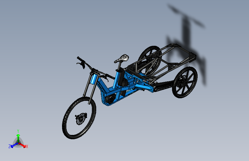 Y5137-自行车+tilting-cargo-ebike-xc+INVENTOR+F3D+STP