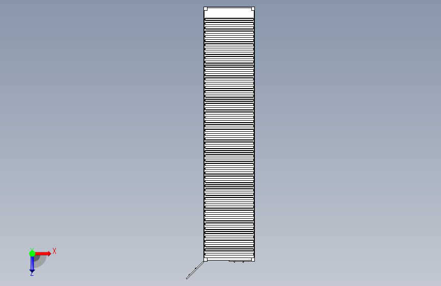 Y5190-集装箱++40-feet-shipping-container+SW 俯视图