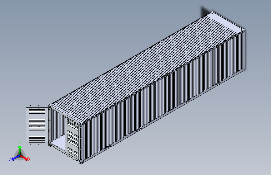 Y5190-集装箱++40-feet-shipping-container+SW