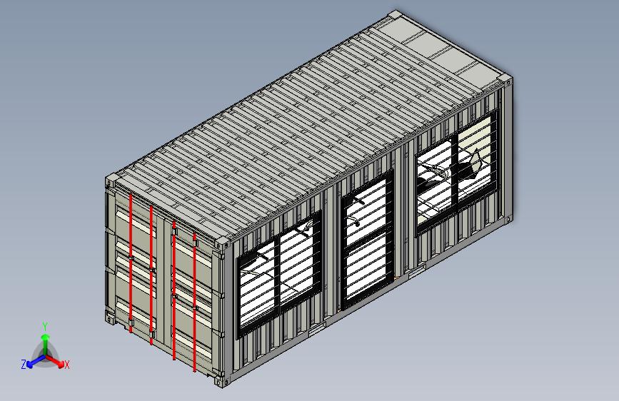 Y5243-集装箱++房子+办公室+Office-Container+20FT+STP
