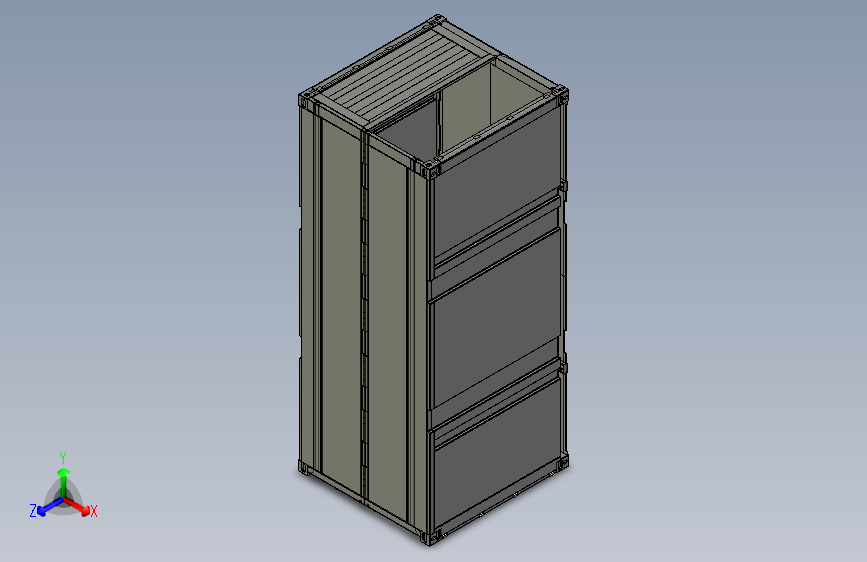 Y5256-集装箱++20ft-folding-container+STP